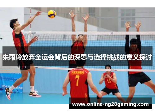 朱雨玲放弃全运会背后的深思与选择挑战的意义探讨