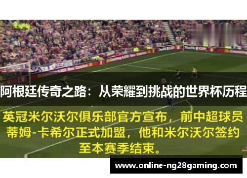 阿根廷传奇之路：从荣耀到挑战的世界杯历程